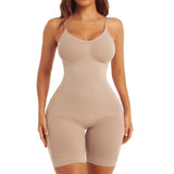 New Sb Seamless Pants Bodysuit (Grand Bahama) (Beige)